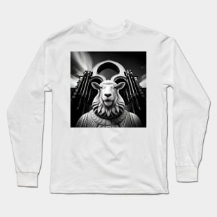 Lamb, sheep of Heaven and animal king in the Fortress of the kingdom Long Sleeve T-Shirt